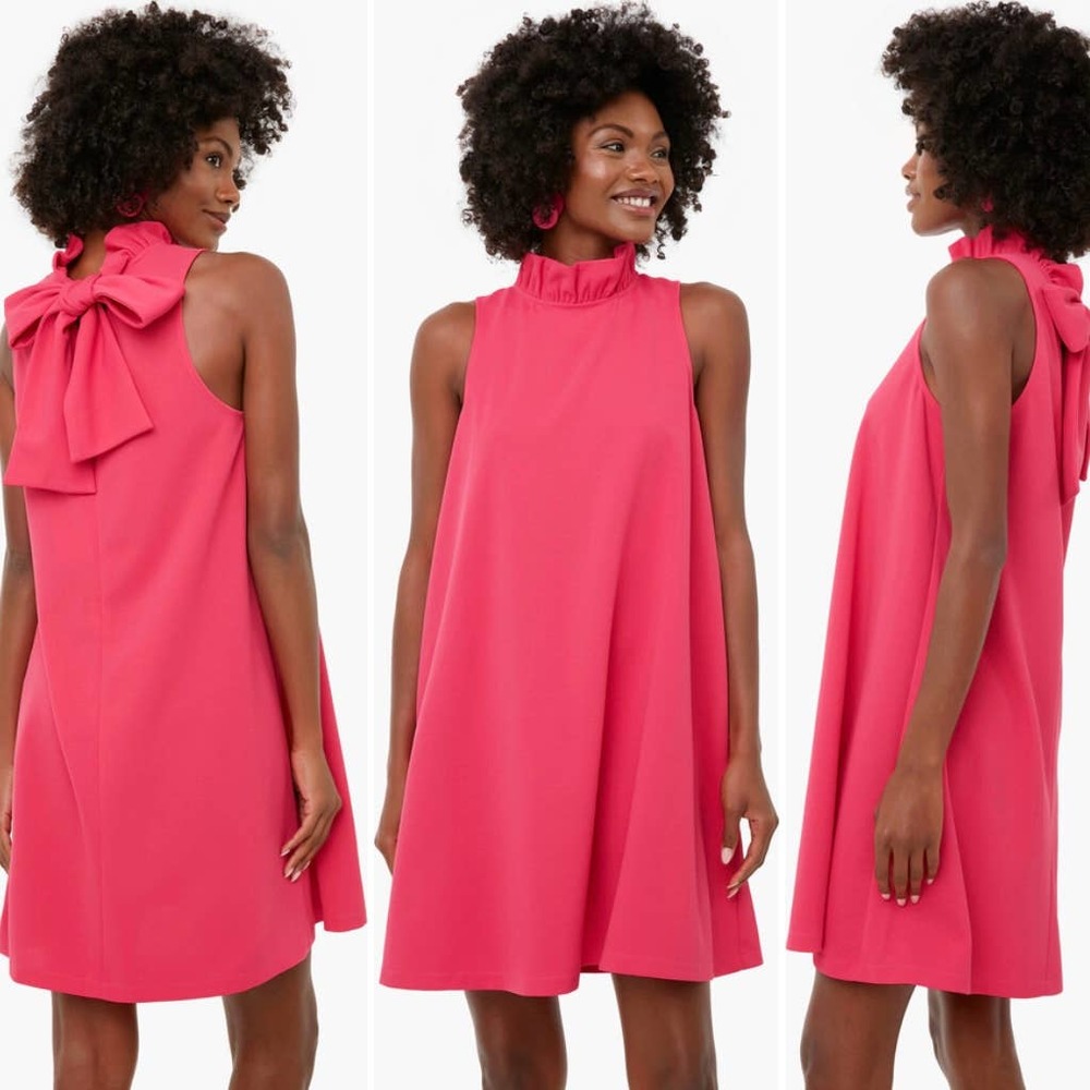 Tuckernuck Pomander Place Fuchsia Blythe Dress Sz S